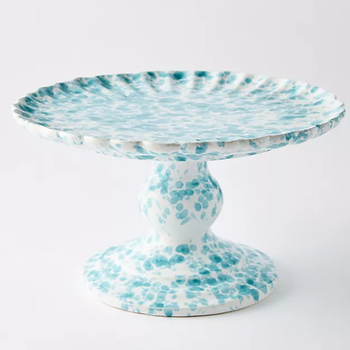 Skye McAlpine Splatter Cake Stand from Anthropologie 