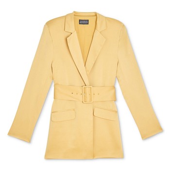 Belted Satin Blazer, £81.97 | Danielle Bernstein