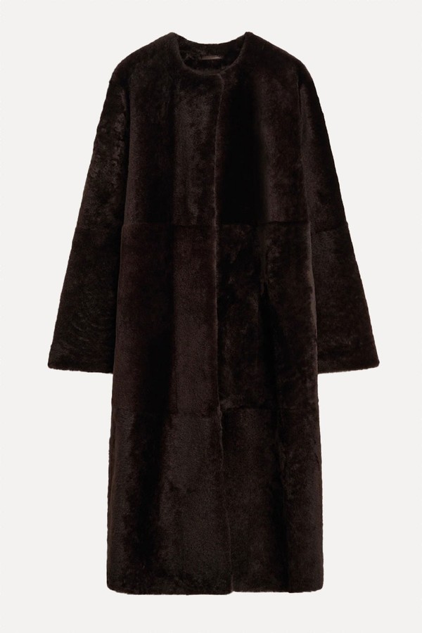 Soft Shearling Coat from TOTEME