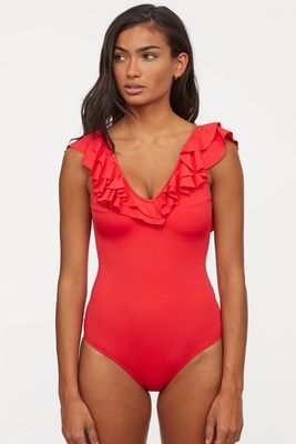 Frilled Swimsuit