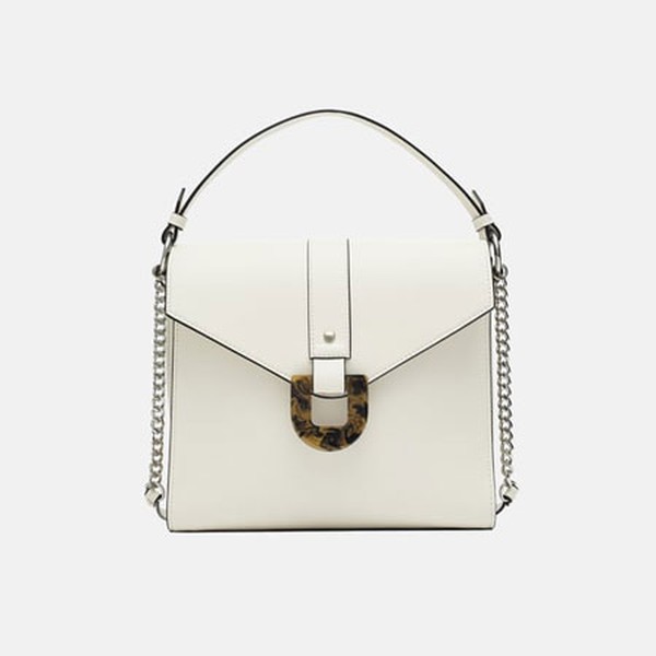 Bucket Bag With Tortoiseshell Detail from Zara