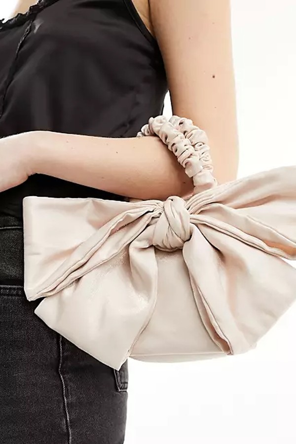 Oversized Bow Bag