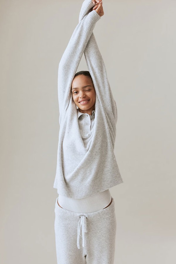 Fine Knit Collared Jumper from H&M
