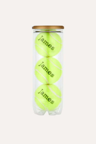 Bespoke Tennis Balls from Anya Hindmarch