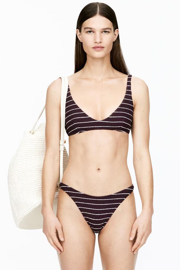 Textured Bikini Top from ARKET
