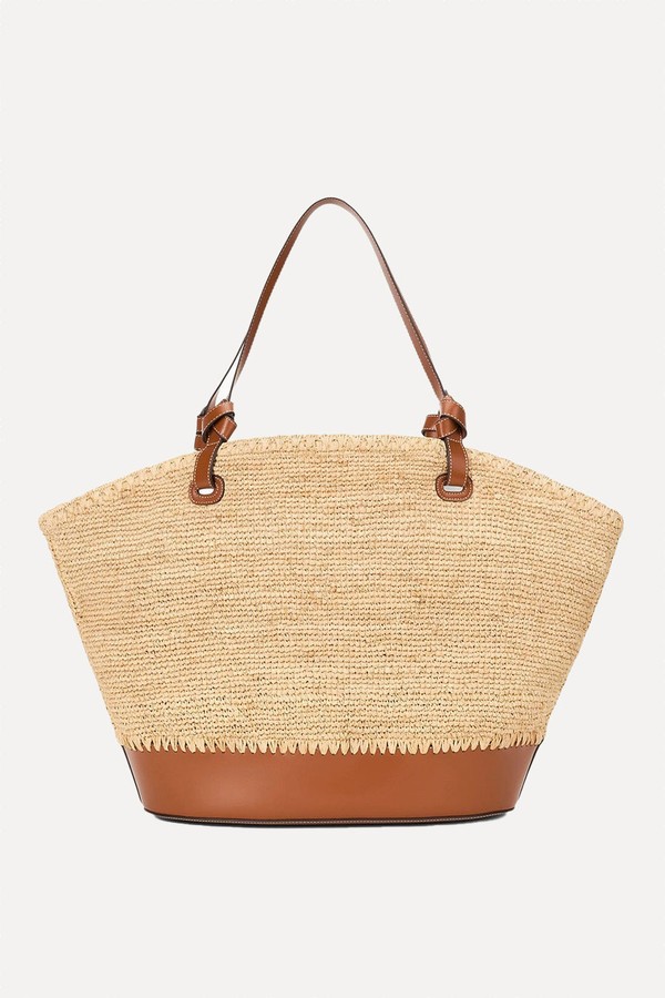 Squillo Raffia Tote