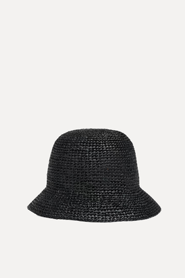 Raffia Bucket Hat from Onia