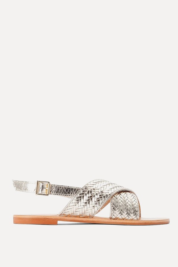 Broad Strap Flat Sandals from Jonak