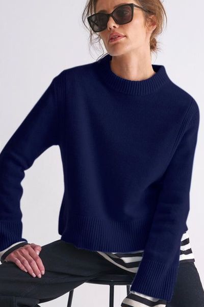 Cropped Sweatshirt Midnight