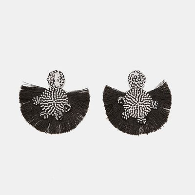 Earrings With Fringing from Zara