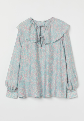 Flounce Collared Blouse from H&M