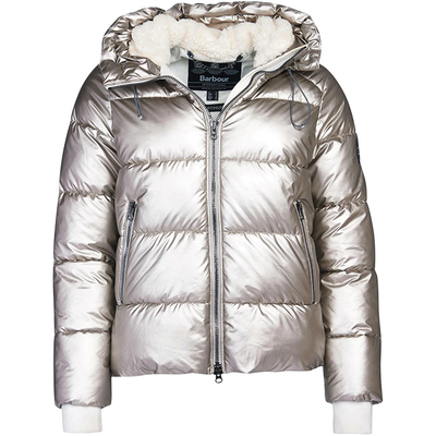 Platinum Matt Axis Quilted Jacket