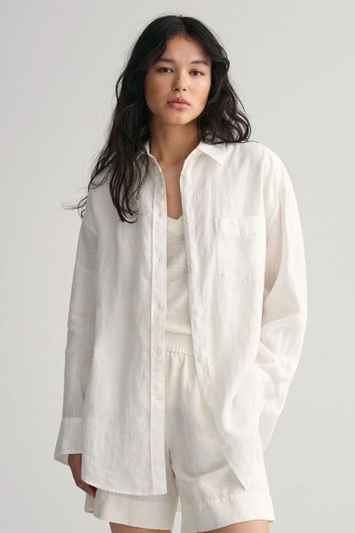 Oversized Linen Shirt