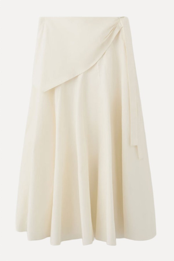 A-Line Skirt With Handkerchief Detail from Mango