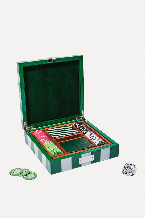 Lacquer Poker Set from Not Another Bill