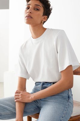 Boxy Organic Cotton T-Shirt from & Other Stories