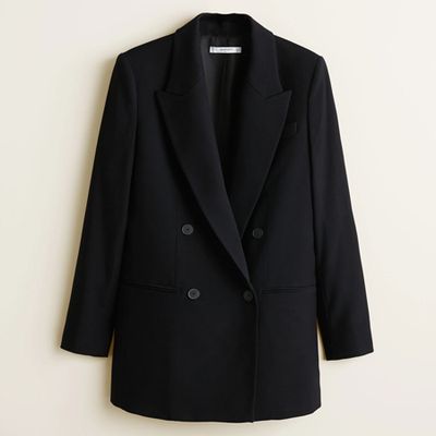 Double Breasted Jacket from Mango