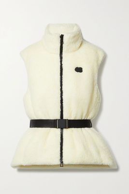 Nix Belted Recycled Fleece Ski Vest  from Erin Snow   