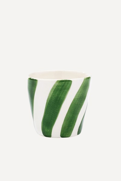 Green Twirl Espresso Cup from Anna + Nina