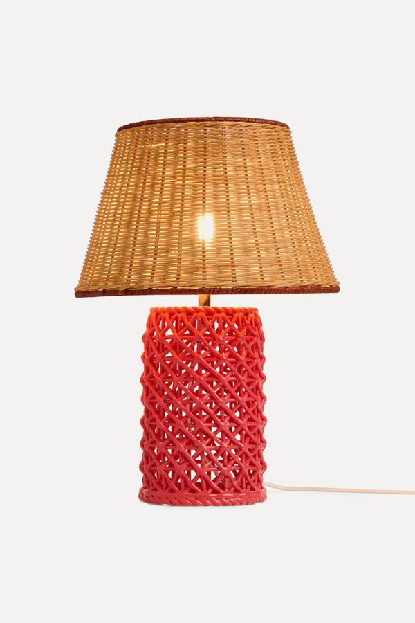 Chantilly Hand Woven Ceramic Table Lamp from Nina Campbell