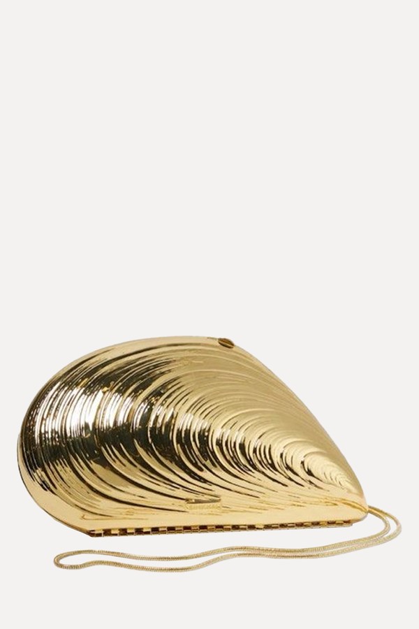 Bridget Gold Clutch from Simkhai