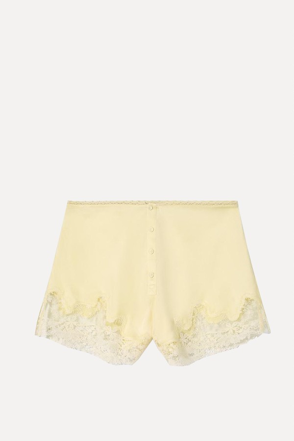 Silk Lingerie Shorts from KATE MOSS X ZARA