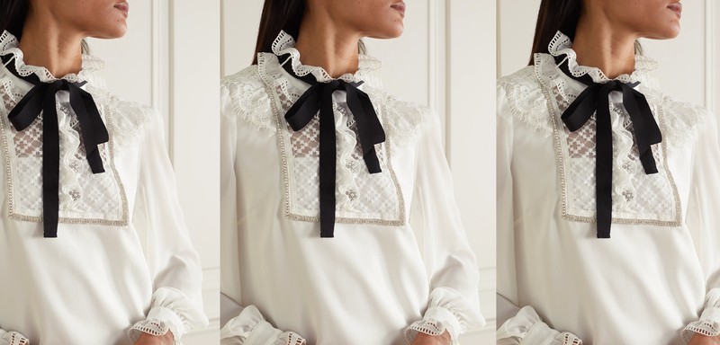 19 Pussy-Bow Blouses We Love