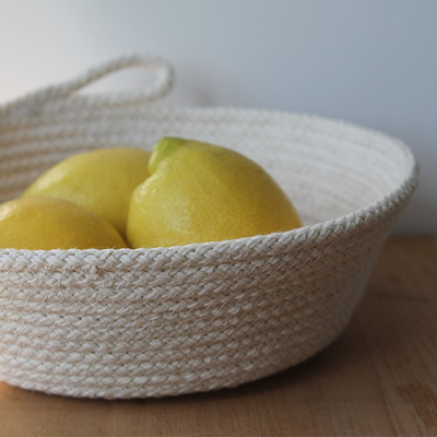 Pure White Shallow Bowl