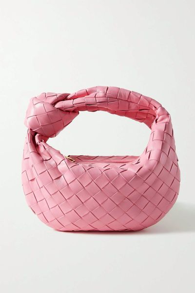 Jodie Mini Knotted Intrecciato Leather Tote from Bottega Veneta