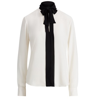 Georgette Necktie Blouse