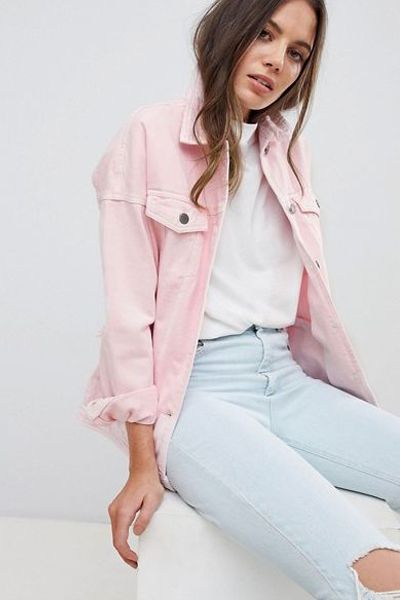 Tall Denim Jacket from Noisy May