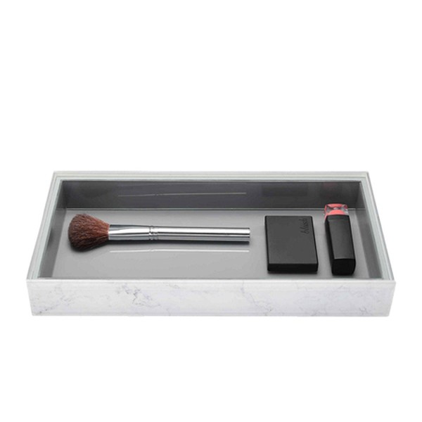 Glass Sleek Tray from Stackers 