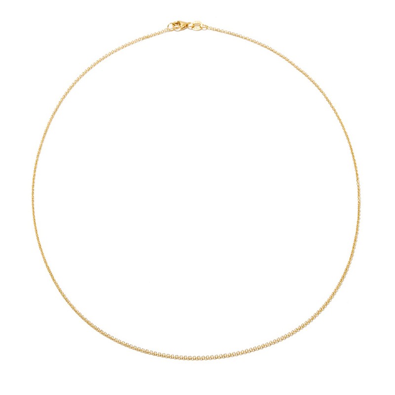 Rolo-Chain 18kt Gold Necklace from Lizzie Mandler