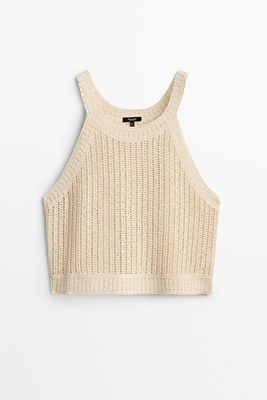Strappy Crochet Top from Massimo Dutti