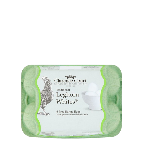 Leghorn Free Range White Assorted Eggs  from Clarence Court 