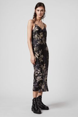 Tierney Silk Blend Evolution Slip Dress