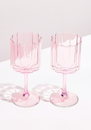 Wave Wine Glasses