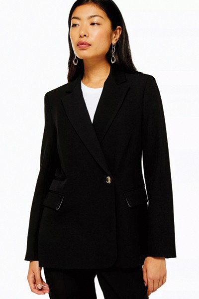 Black Suit Blazer from Topshop