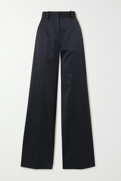 Merino Wool-Blend Wide-Leg Pants from Another Tomorrow + NET SUSTAIN