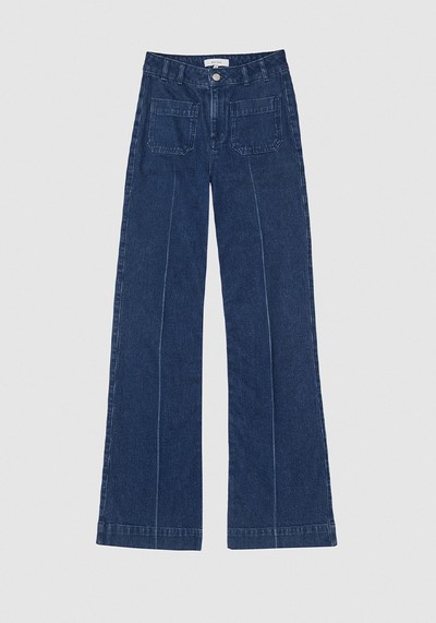 Isa High Rise Flared Jeans