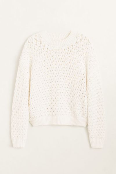 Open Knit Sweater from Mango