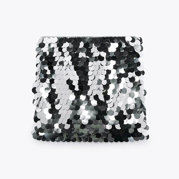 Limited Edition Sequinned Skirt from Zara