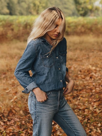 Denim Western Shirt, £37.99 (was £39.95)