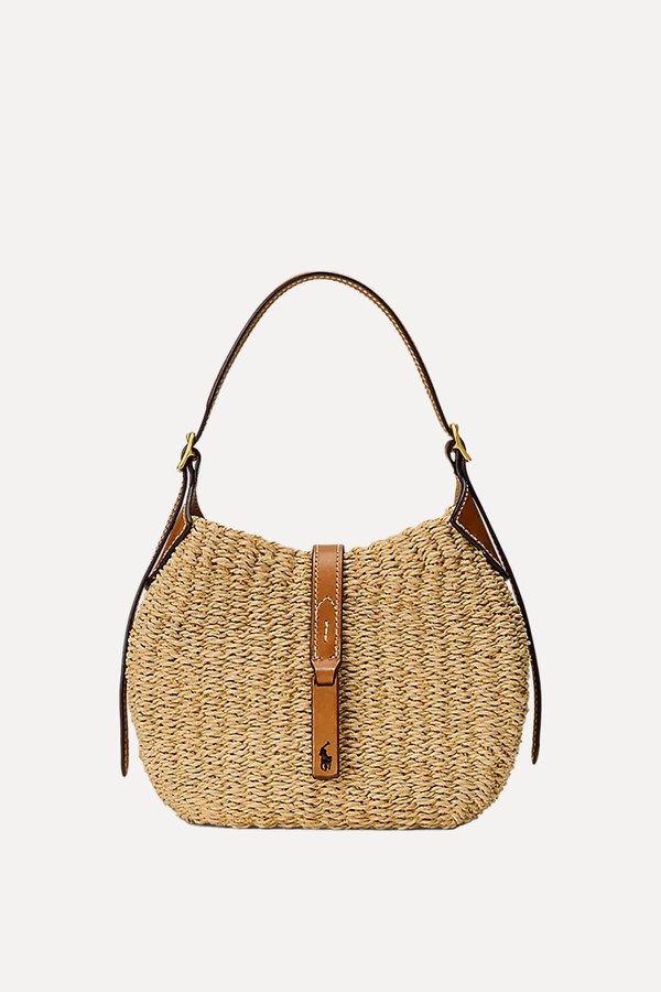 Raffia Small Shoulder Bag