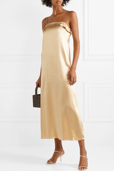 Coco Silk-Charmeuse Maxi Dress from Deitas