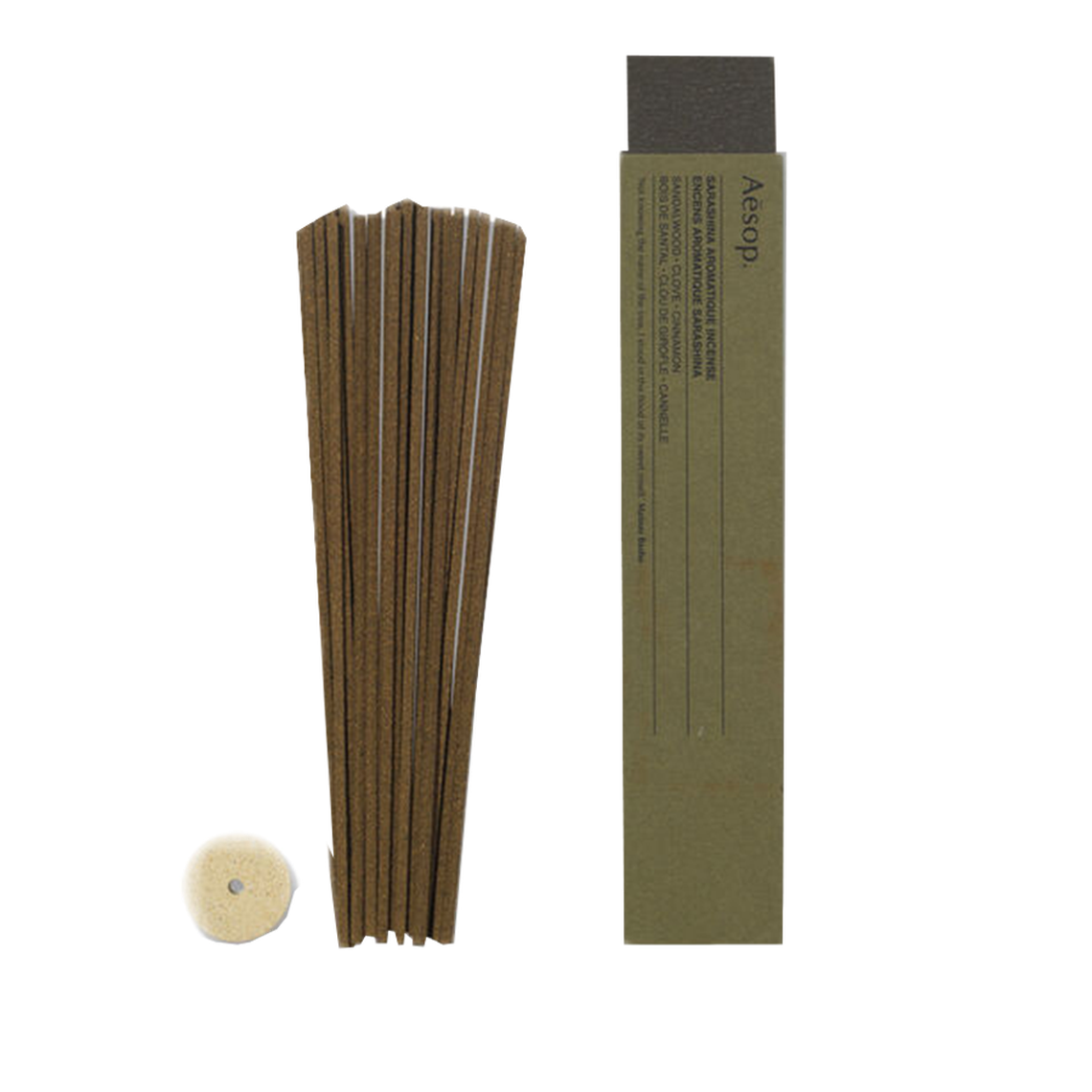 Sarashina Aromatique Incense from Aesop