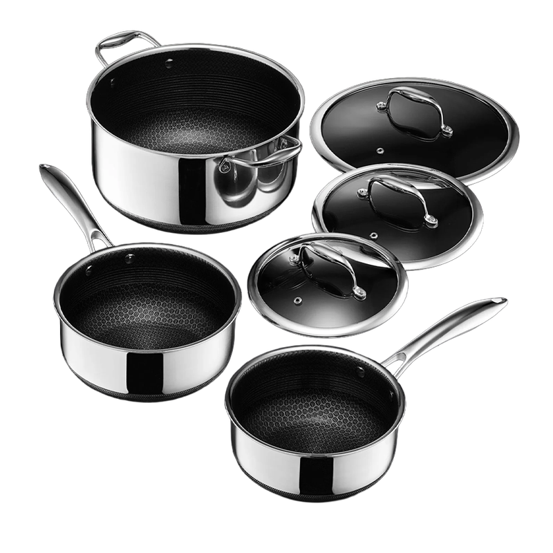 Set  Of 6 Hybrid Pots