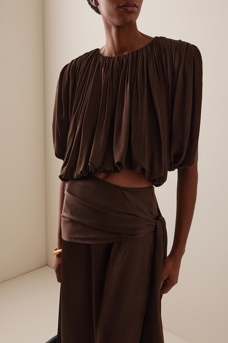 Renata Silk Top from Heirlome