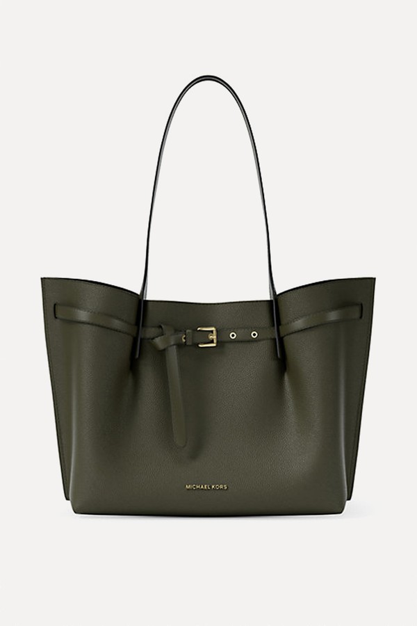 Emilia Large Pebbled Leather Tote Bag from MICHAEL Michael Kors
