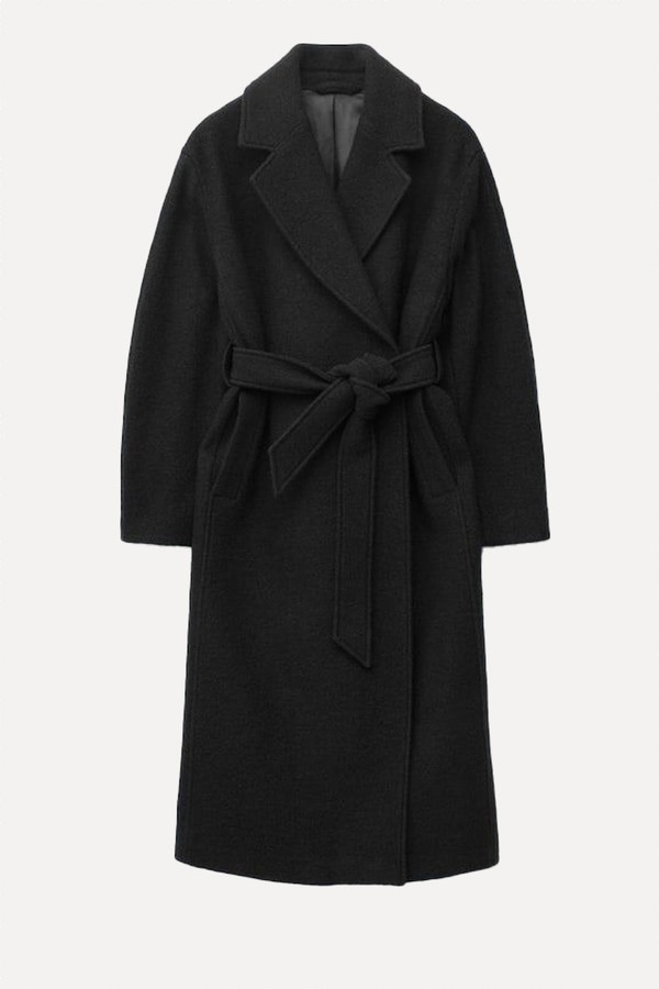 Voluminous Belted Wool Coat from & Other Stories